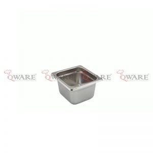 Six Size Gastronorm Pans with Stacking Recess