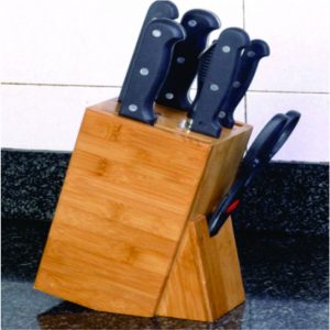Bamboo Knife Holder