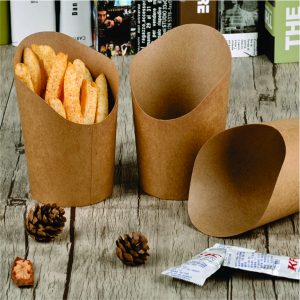 Kraft Paper Fries Cup