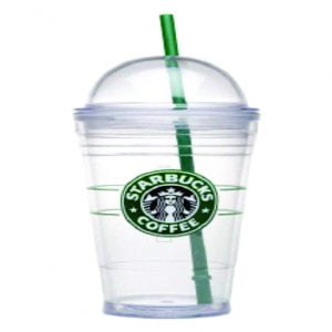 PC Quality Transparent Cup With Dome Cover