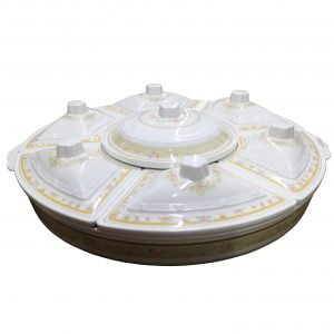 Hoover Luxury Revolving Party Serving Set